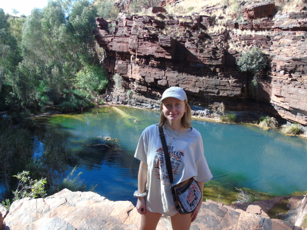 Fortescue Falls at Karijini National Park Fortescue Falls at Karijini National Park